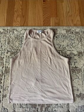 Michael Stars racerback tank cropped